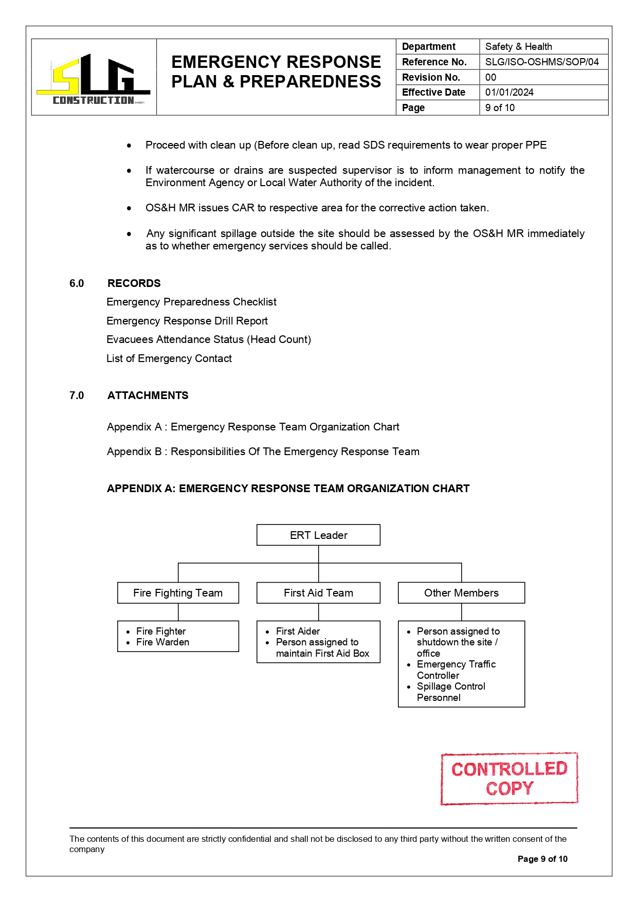 SLG-PRO-SOP Page 9